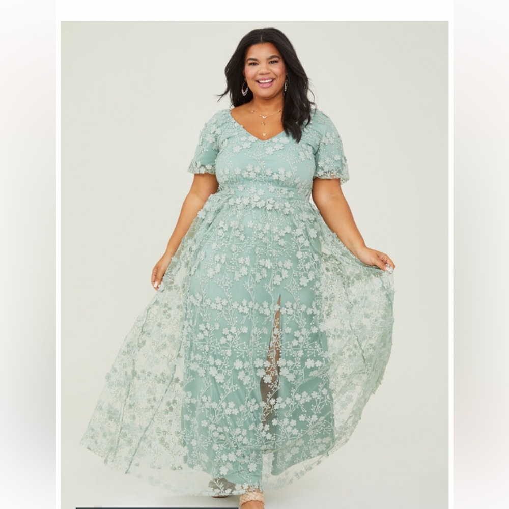 Arula Caledonia Maxi Dress. Size A in color Mint.